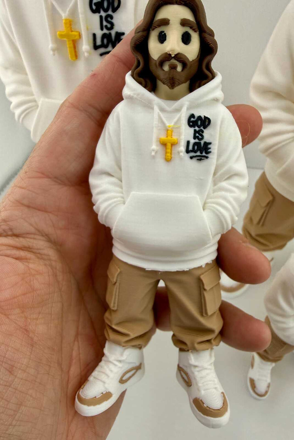 Urban Jesus Figure 3d Print
