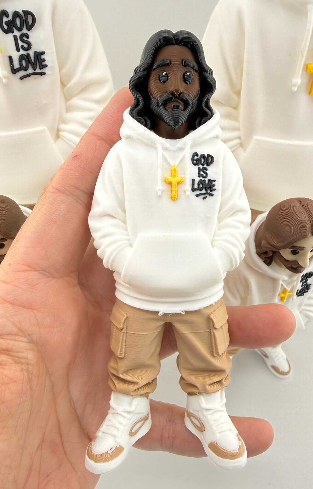 Urban Jesus Figure 3d Print