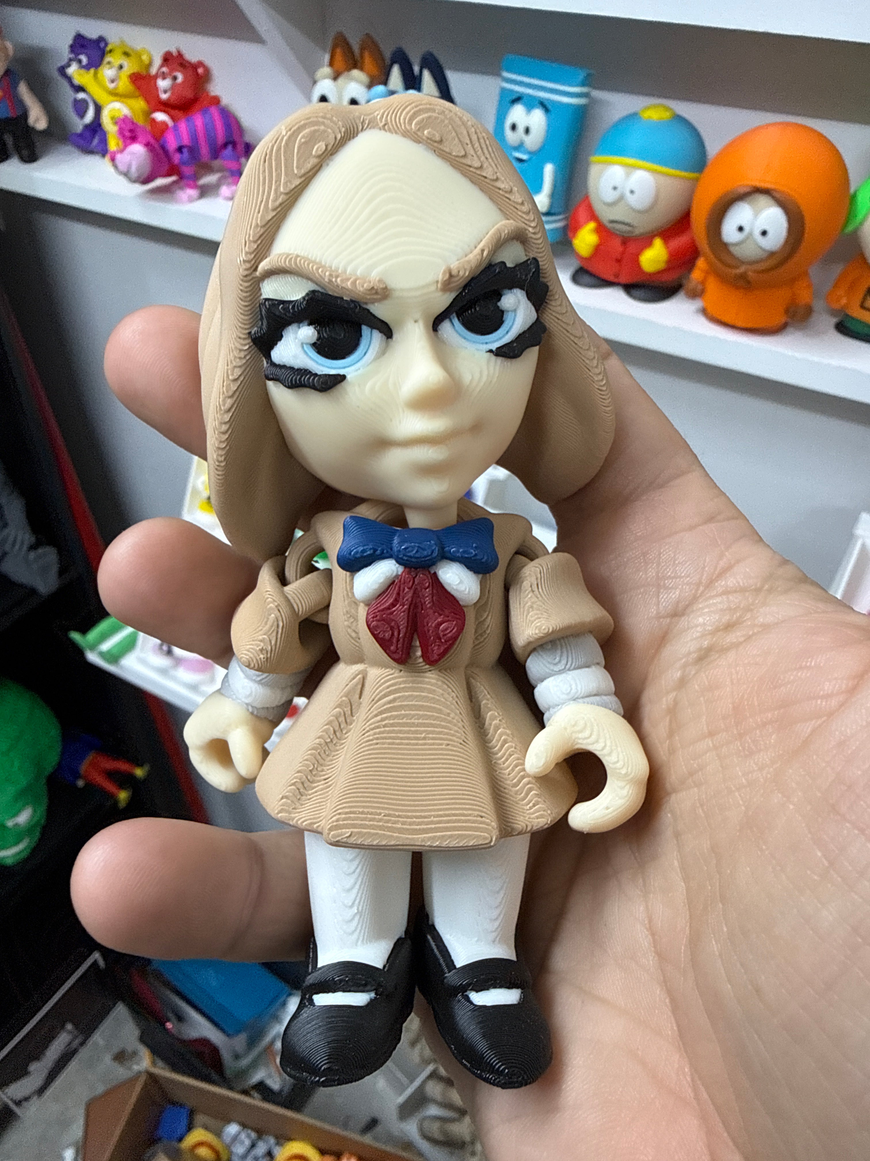 3D Printed Articulated Figure Toy – Horror Collection