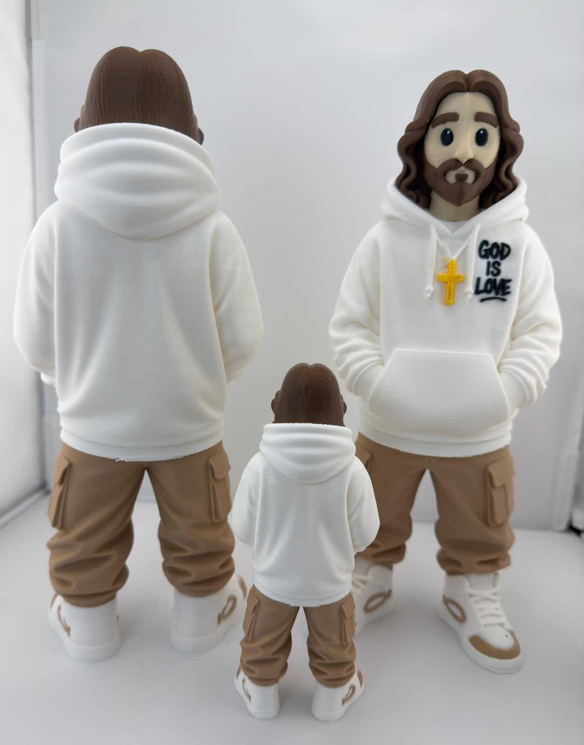 Urban Jesus Figure 3d Print