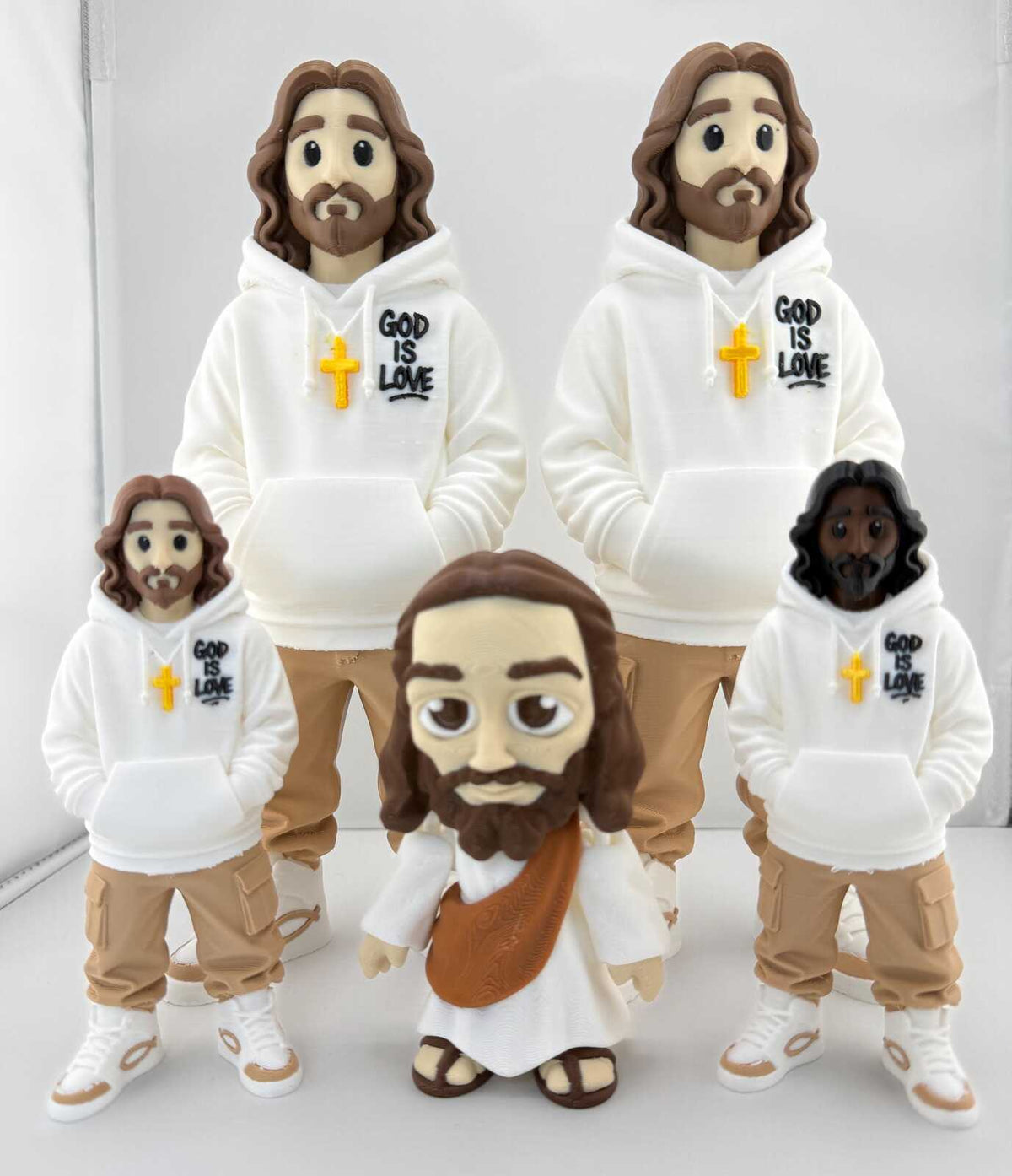 Urban Jesus Figure 3d Print