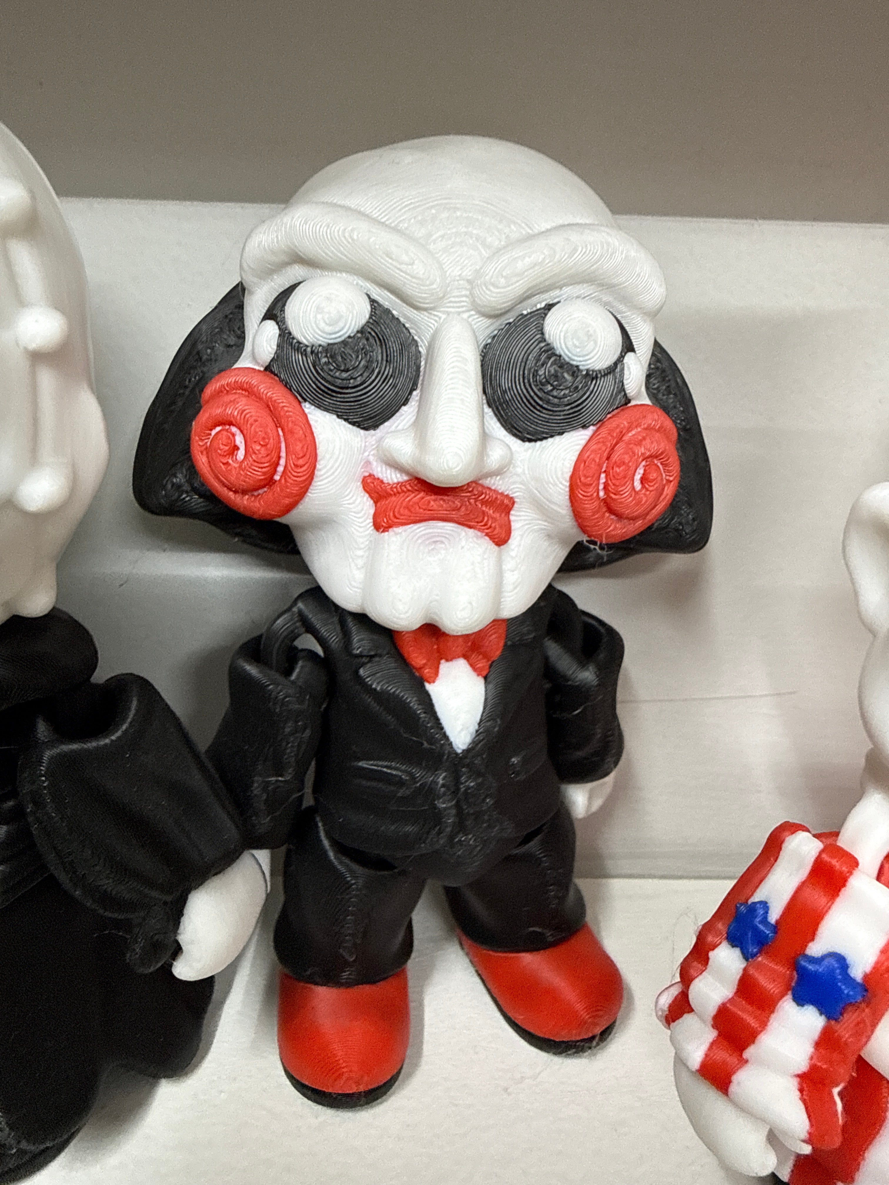 3D Printed Articulated Figure Toy – Horror Collection