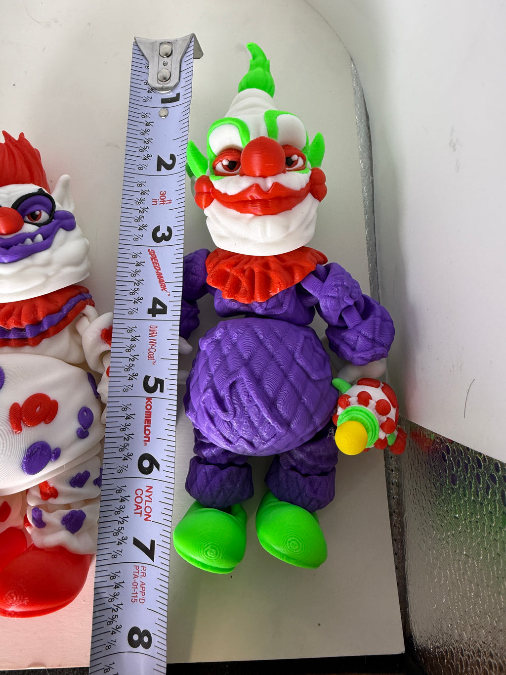 Killer Klowns From Outer Space 3D Printed Figures