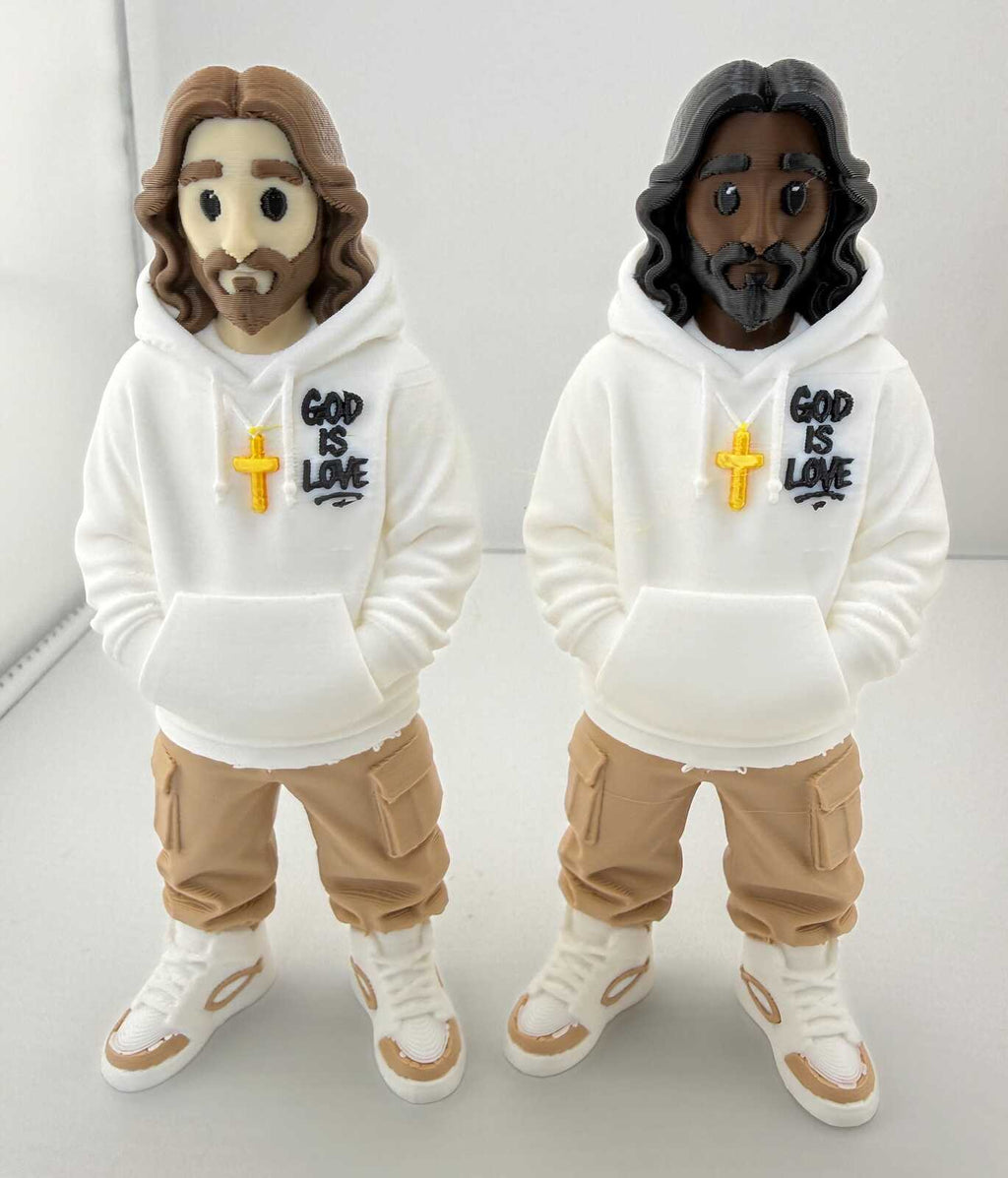 Urban Jesus Figure 3d Print