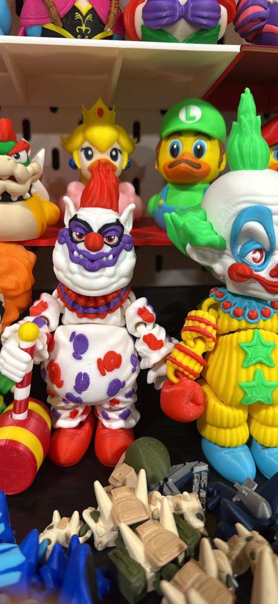 Killer Klowns From Outer Space 3D Printed Figures
