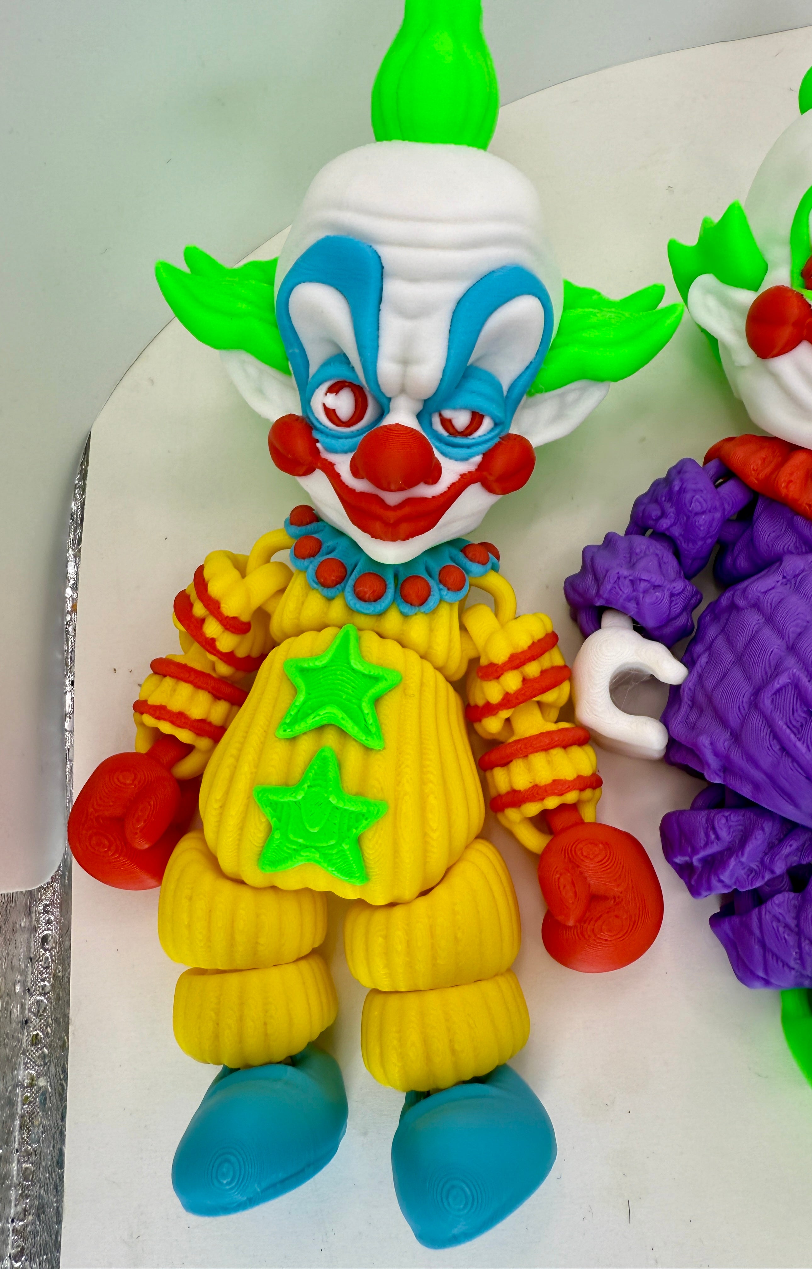 Killer Klowns From Outer Space 3D Printed Figures