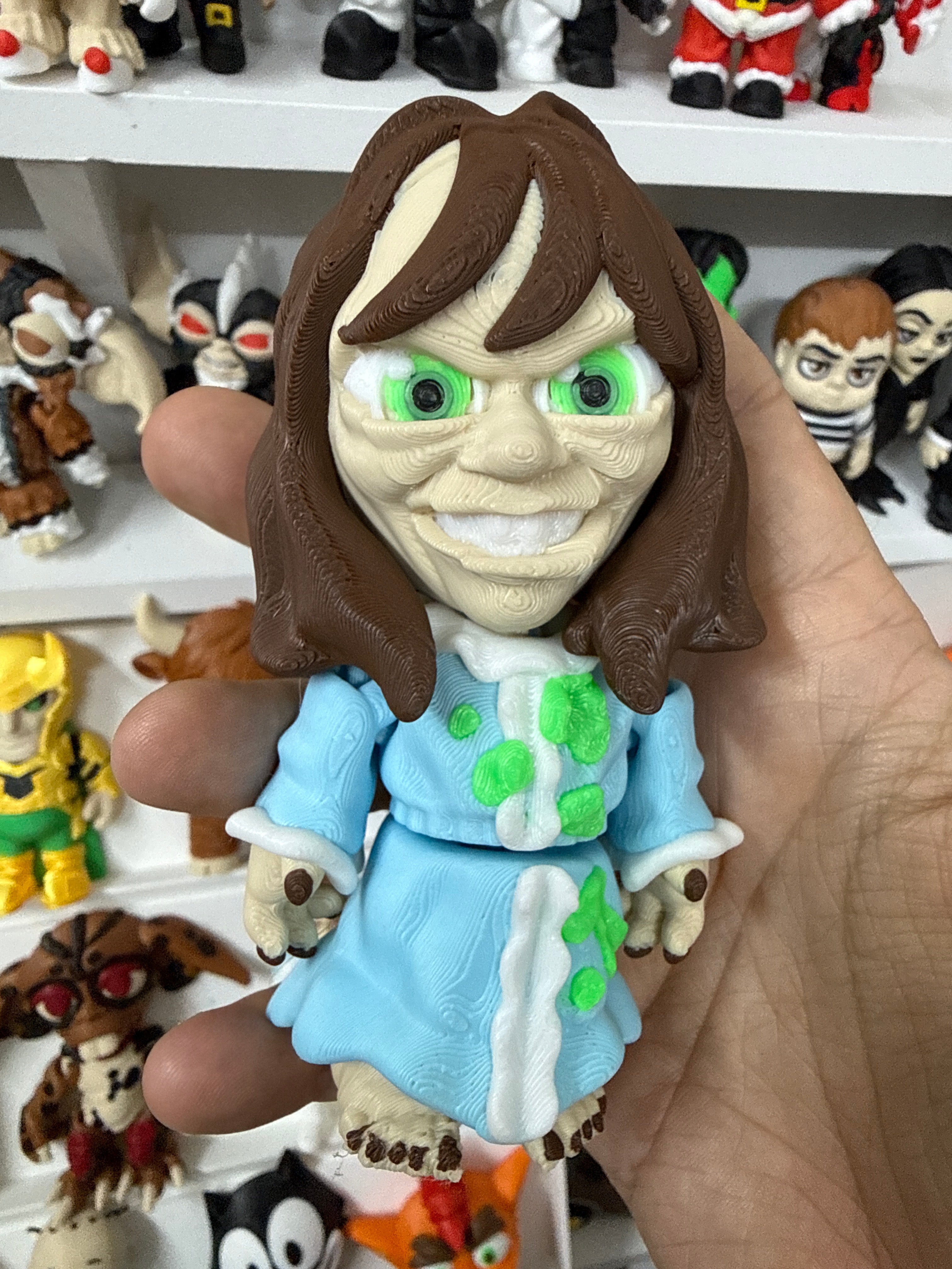 3D Printed Articulated Figure Toy – Horror Collection