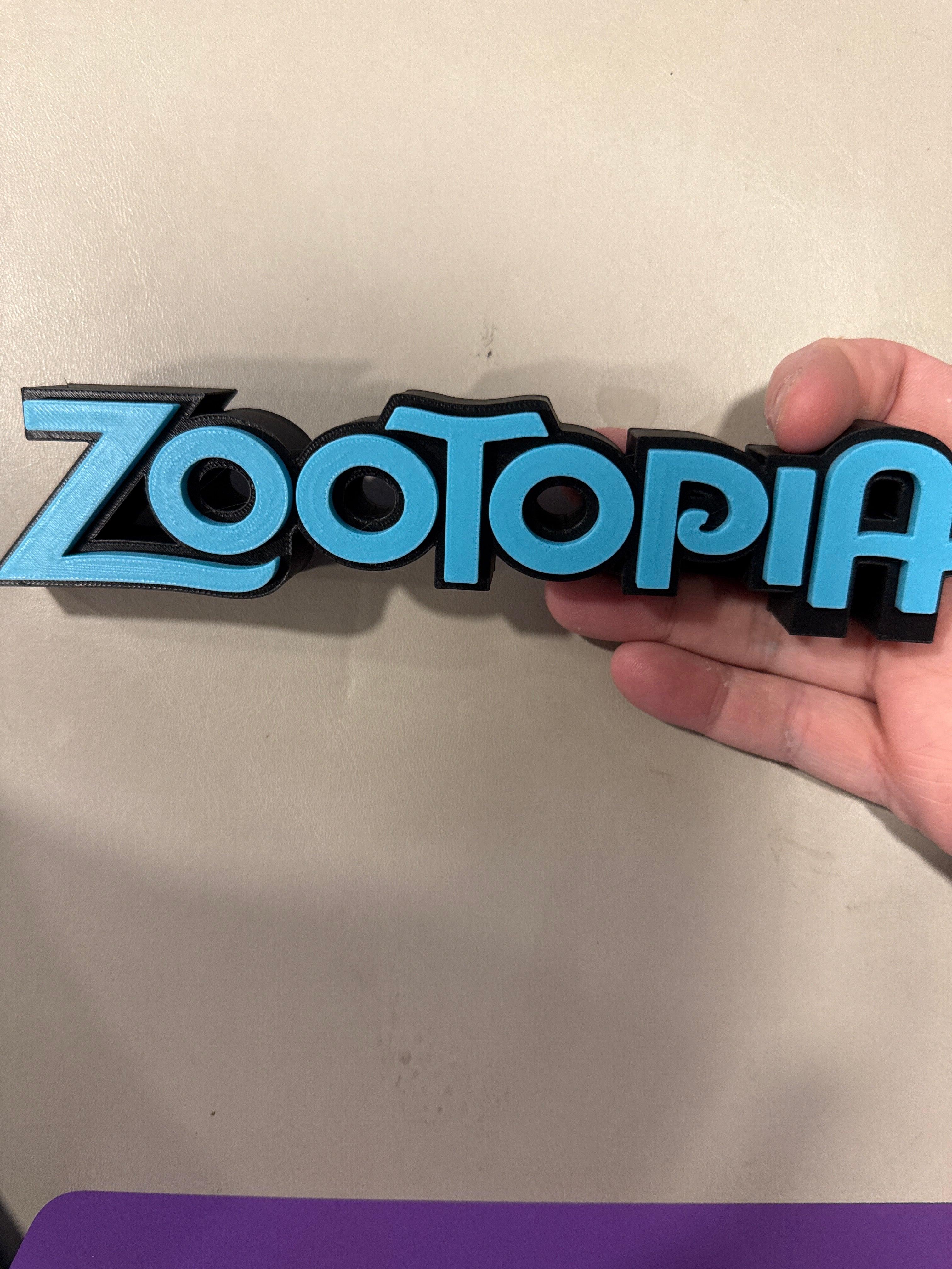 3D Printed Articulated Figure Toy – Zootopia Crew
