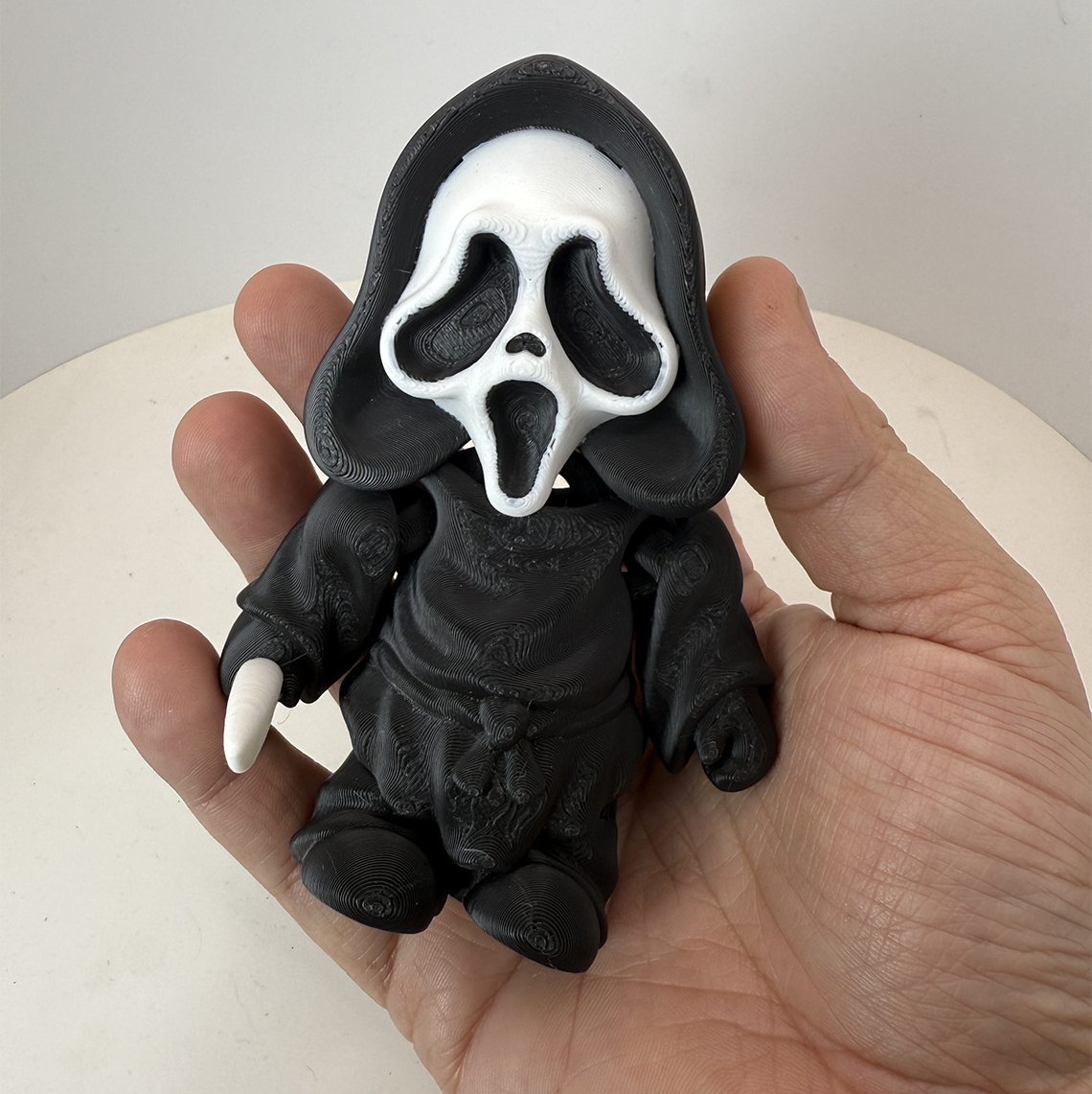 Ghostface Flexi Horror Figure 3D Printed