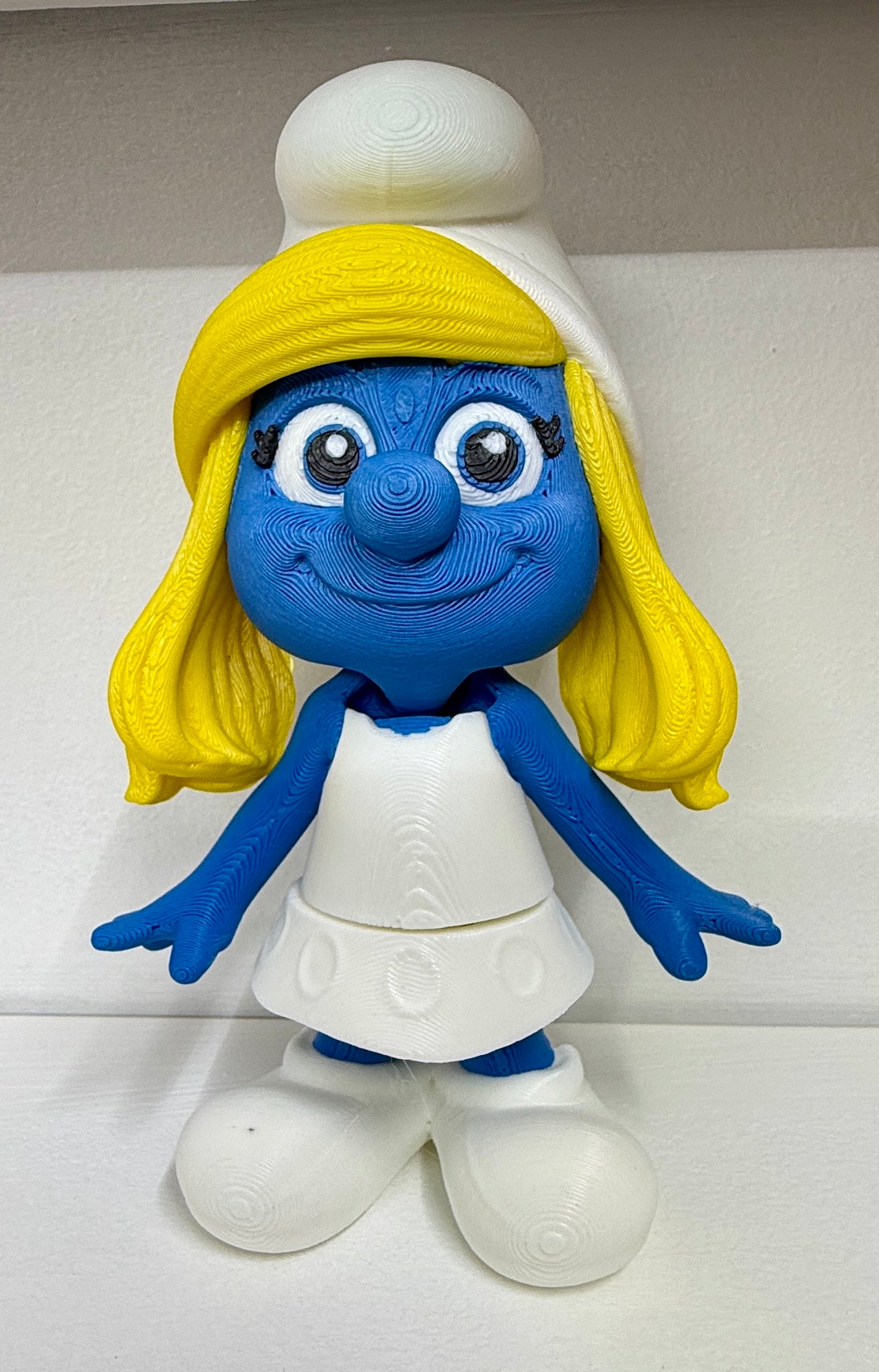 3D Printed Articulated Figure Toy – Smurfs