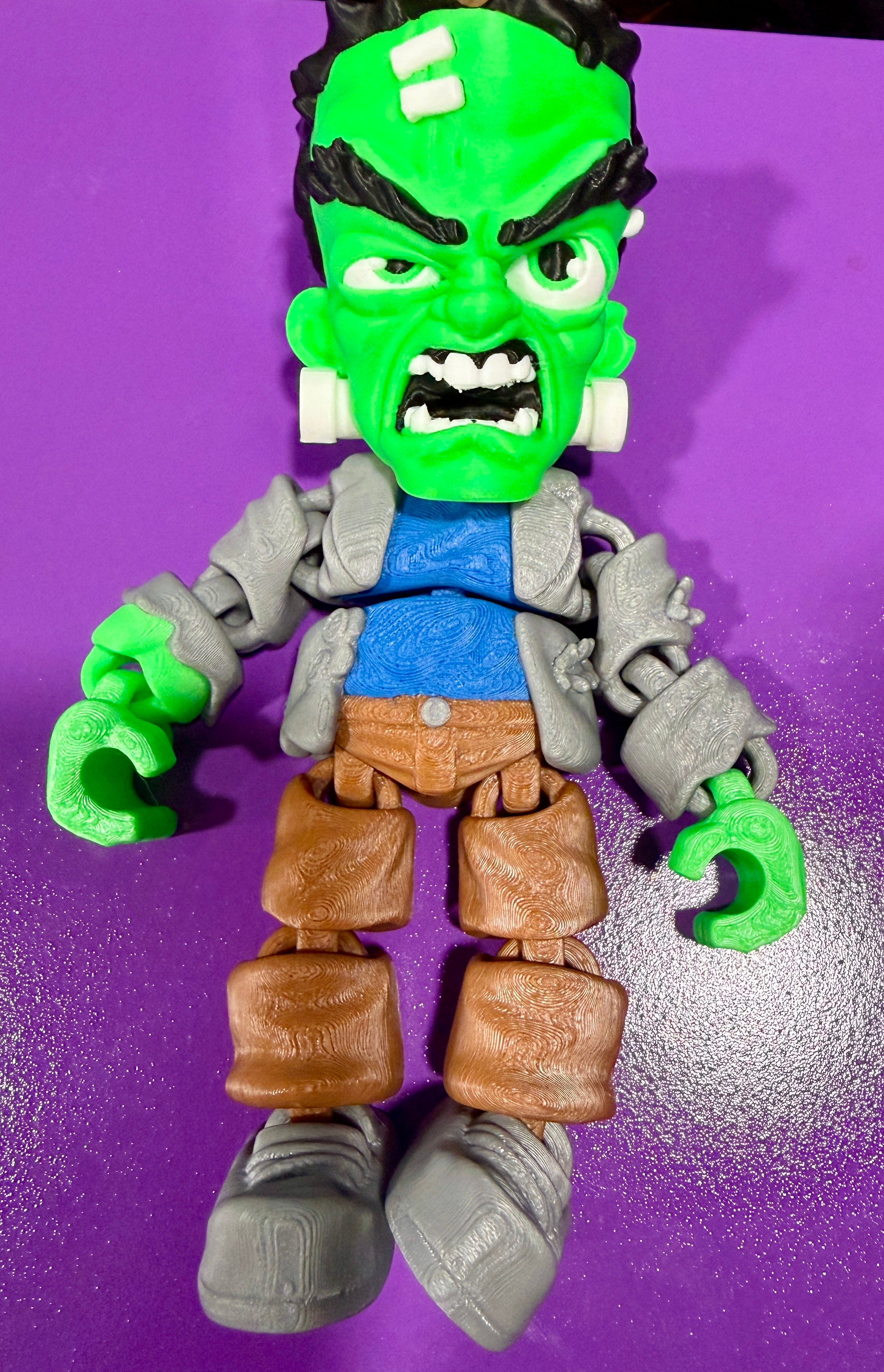Frankenstein 3D Printed Articulating Figure