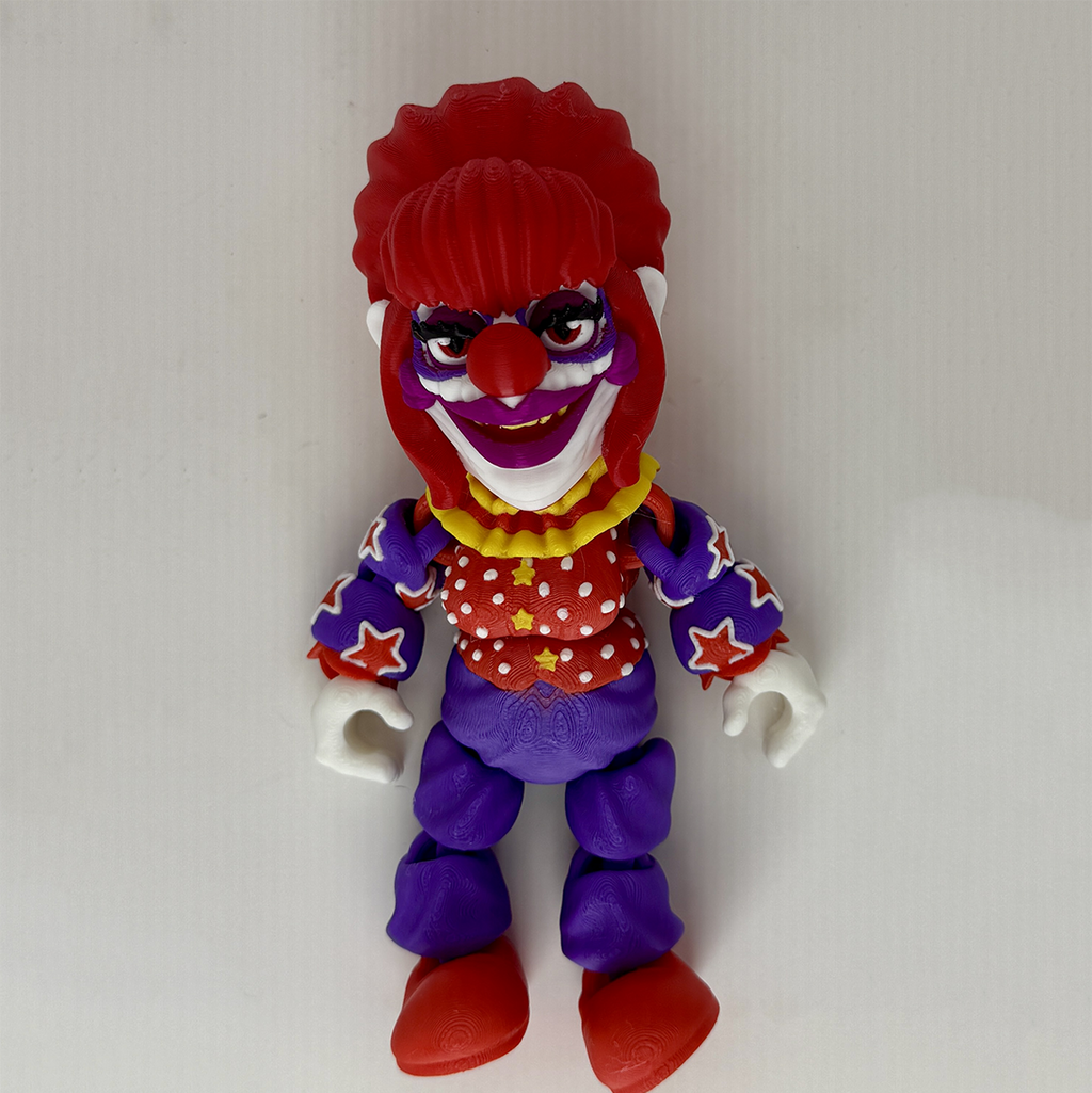 Killer Klowns From Outer Space 3D Printed Figures