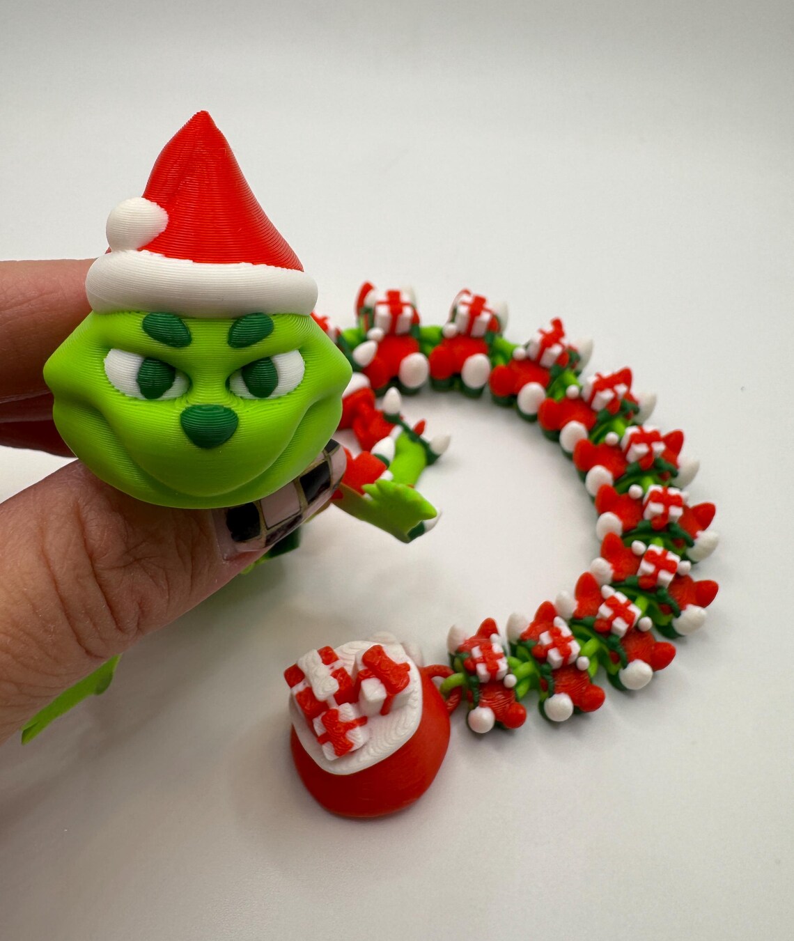 Gump 3D Printed Dragon Articulating Christmas