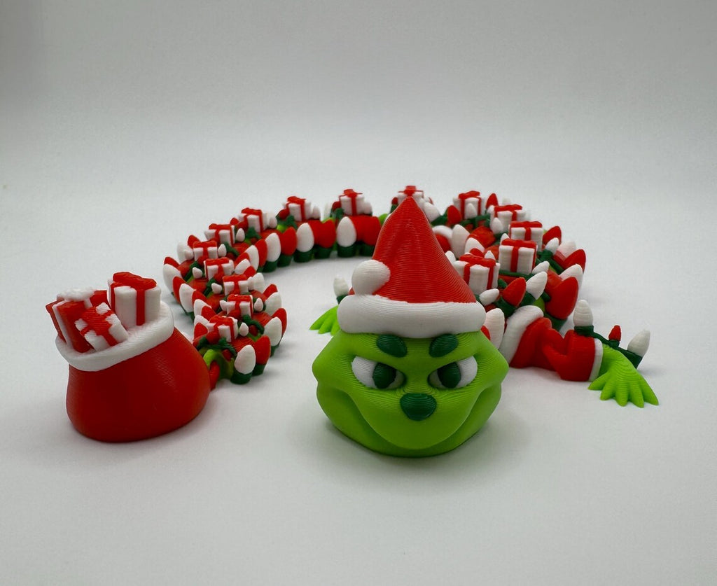 Gump 3D Printed Dragon Articulating Christmas