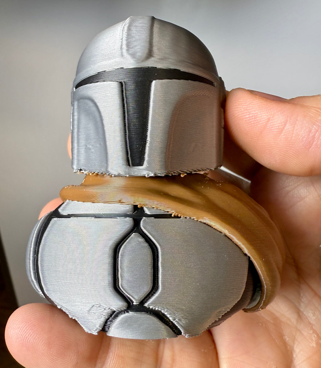 MandoDuck 3D Printed Figure