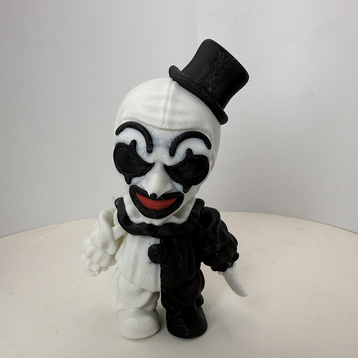 Art The Clown 3D Printed Articulating Figure