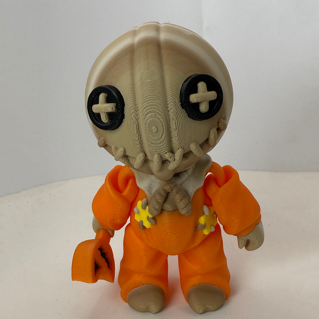 Sam 3D Printed Figure Articulating