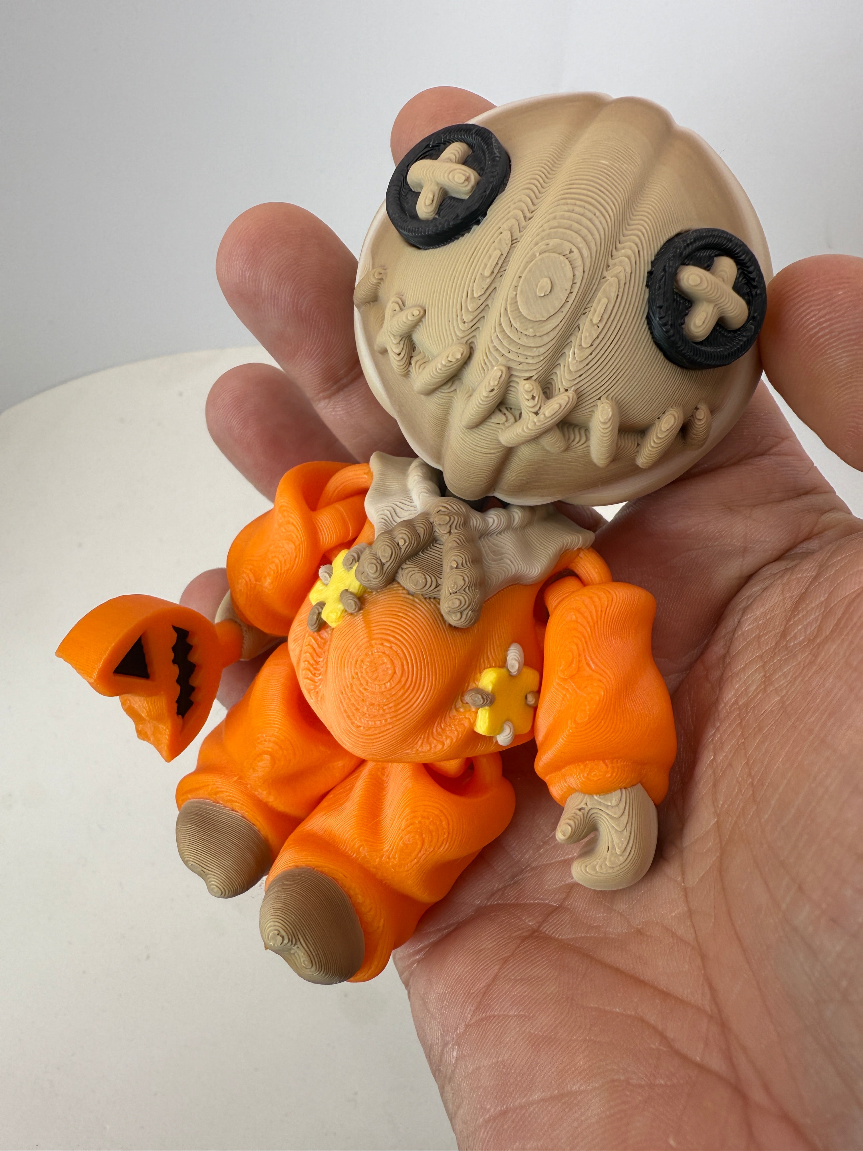 Sam 3D Printed Figure Articulating