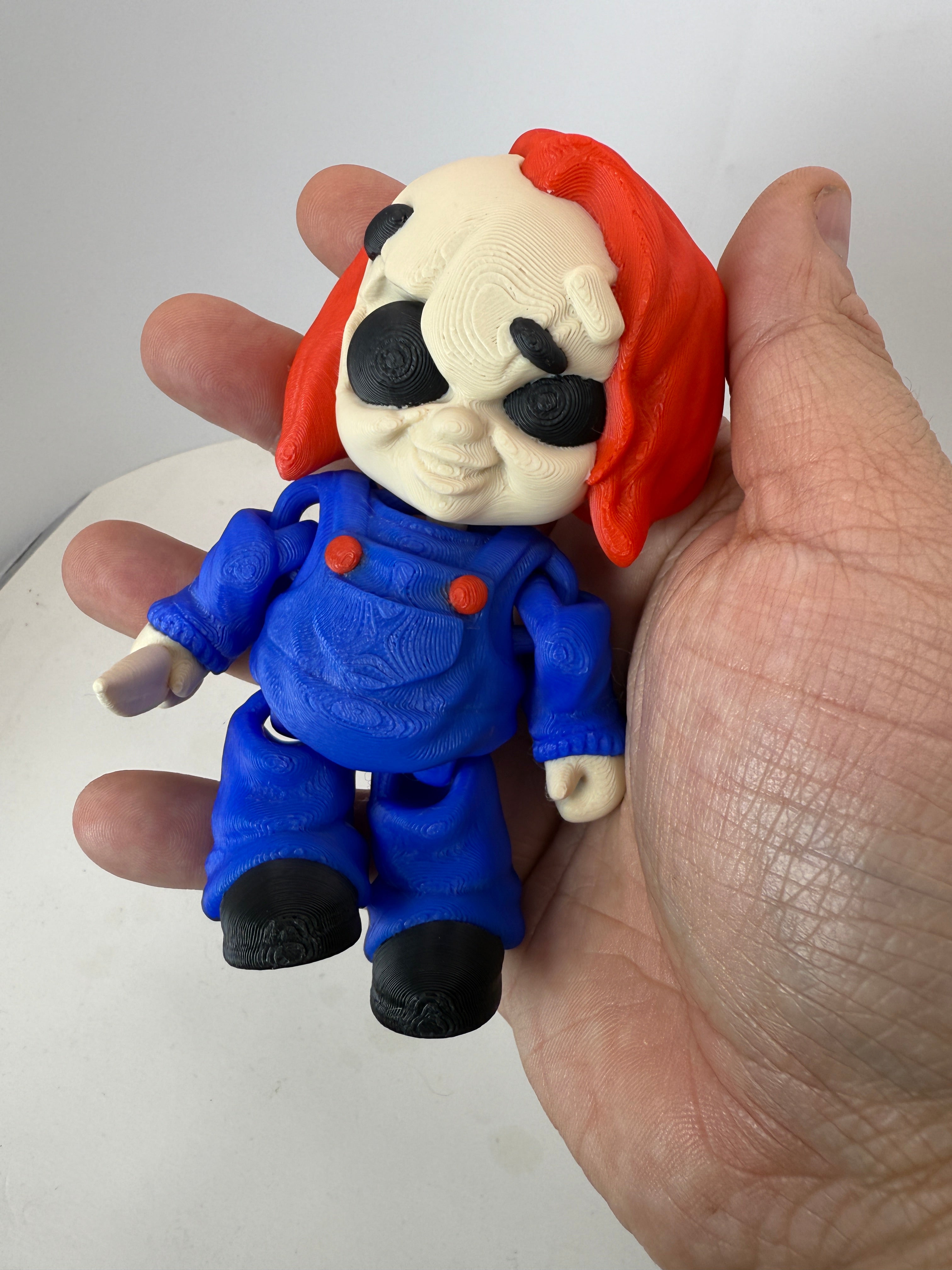 Chucky 3D Printed Articulated Figure