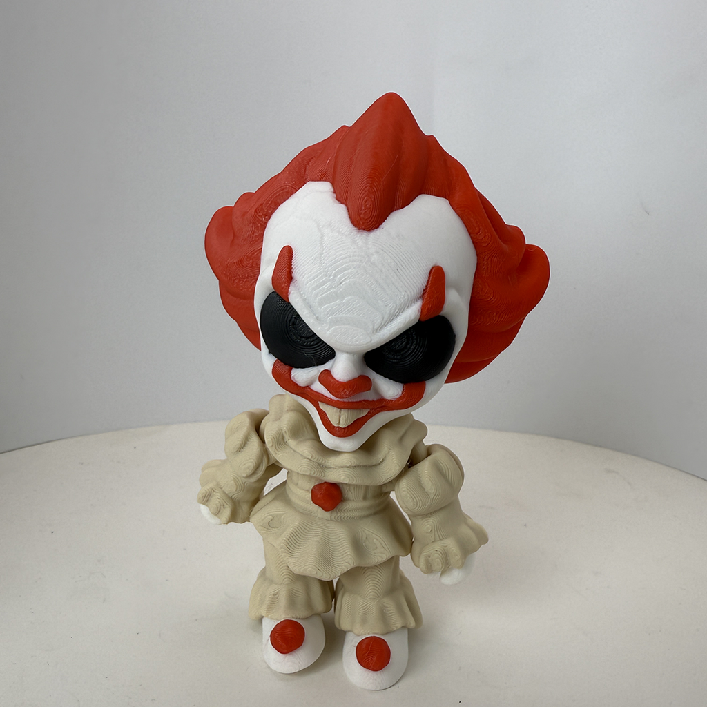 Pennywise 3D Printed Articulating Figure