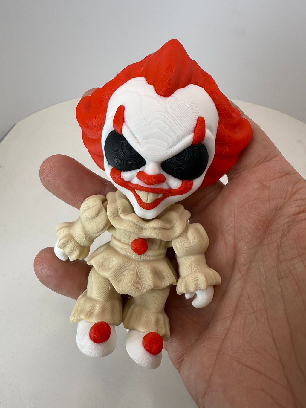 Pennywise 3D Printed Articulating Figure