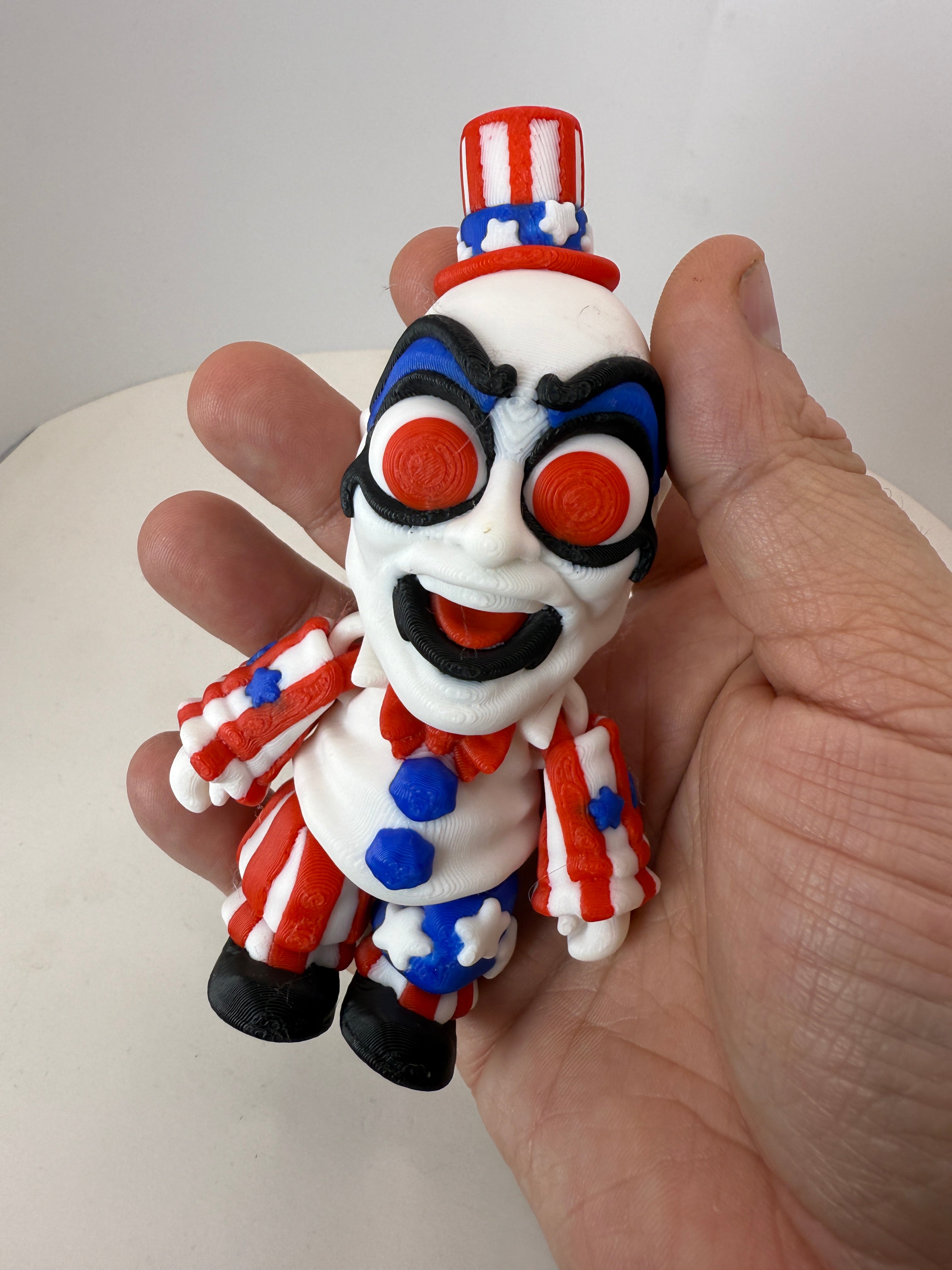 Captain Spalding 3D Printed Articulating FIgure