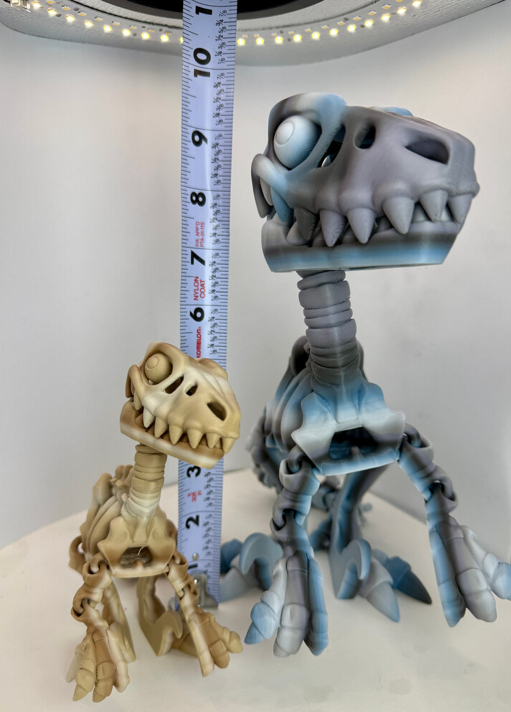 Velociraptor 3D Printed Fully Articulating Flexi Figure (Regular & Large Sizes)