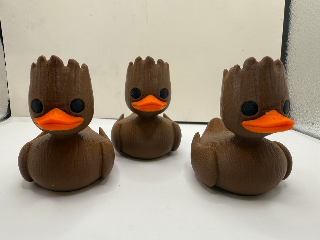 GrootDuck 3D Printed Figure
