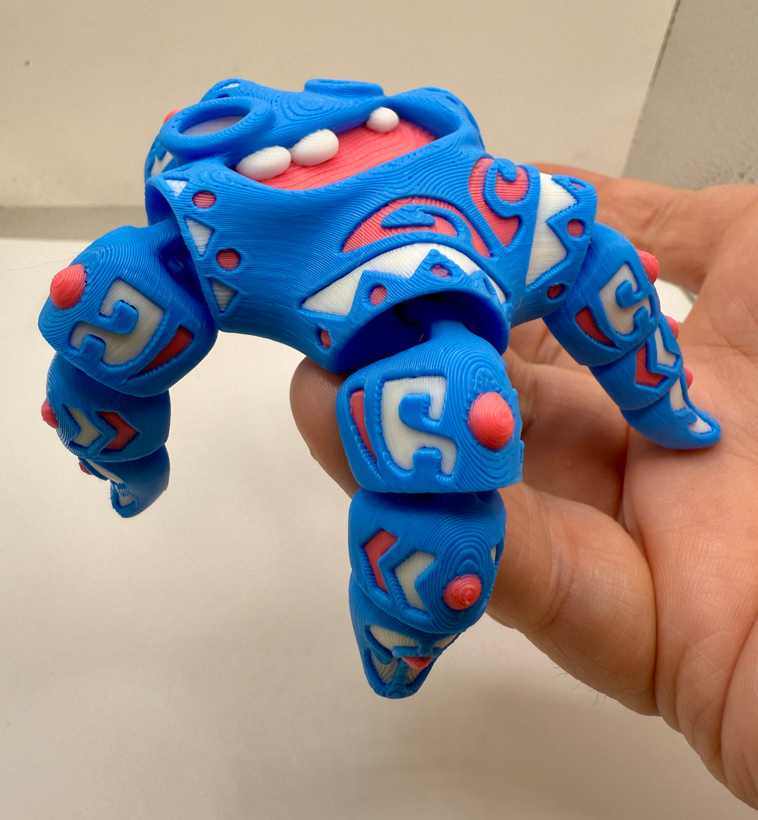 Tattooed Starfish – 3D Printed Articulated Figure
