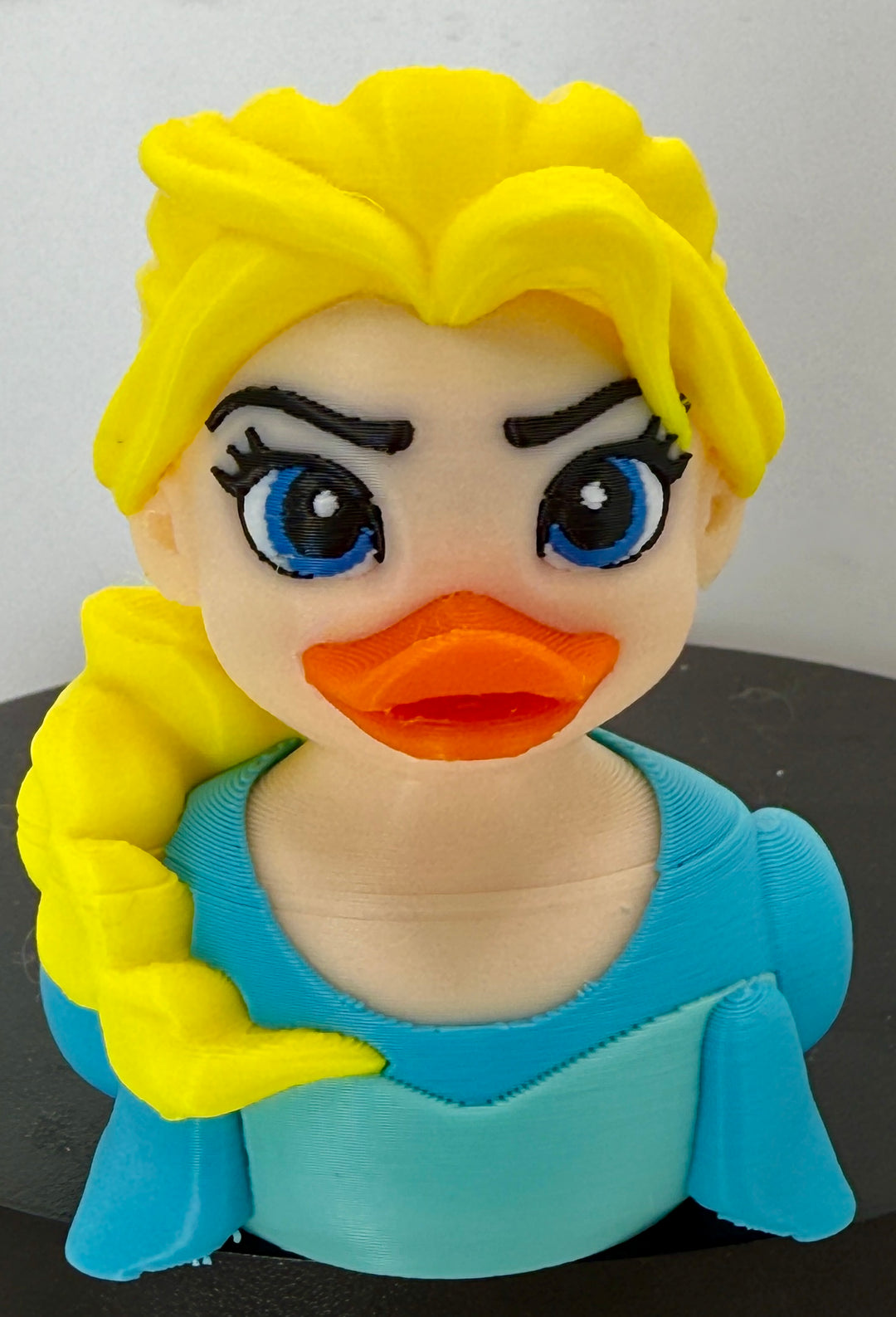 ElsaDuck 3D Printed Figure