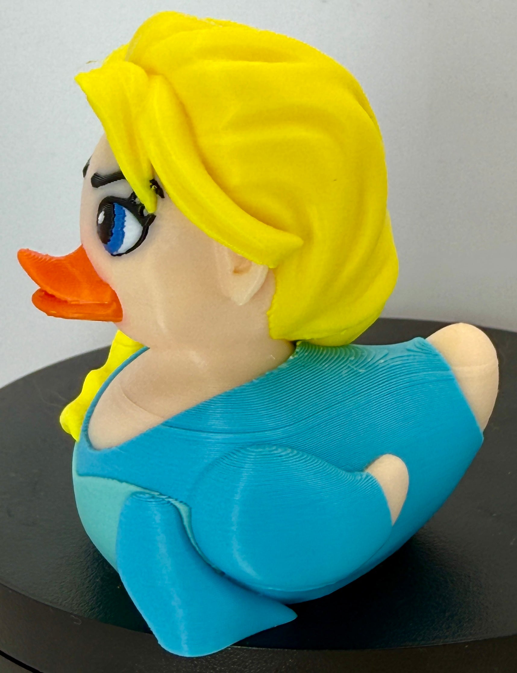 ElsaDuck 3D Printed Figure