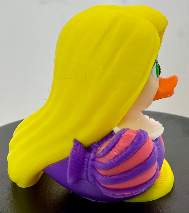 RapunzelDuck 3D Printed Figure