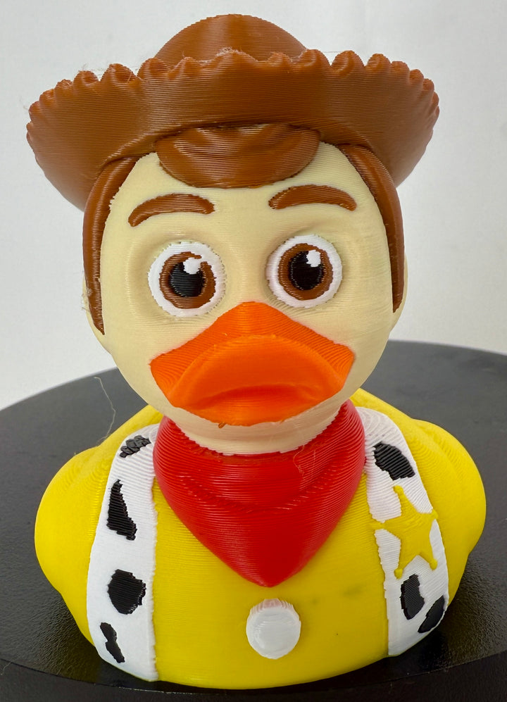 WoodyDuck 3D Printed Figure