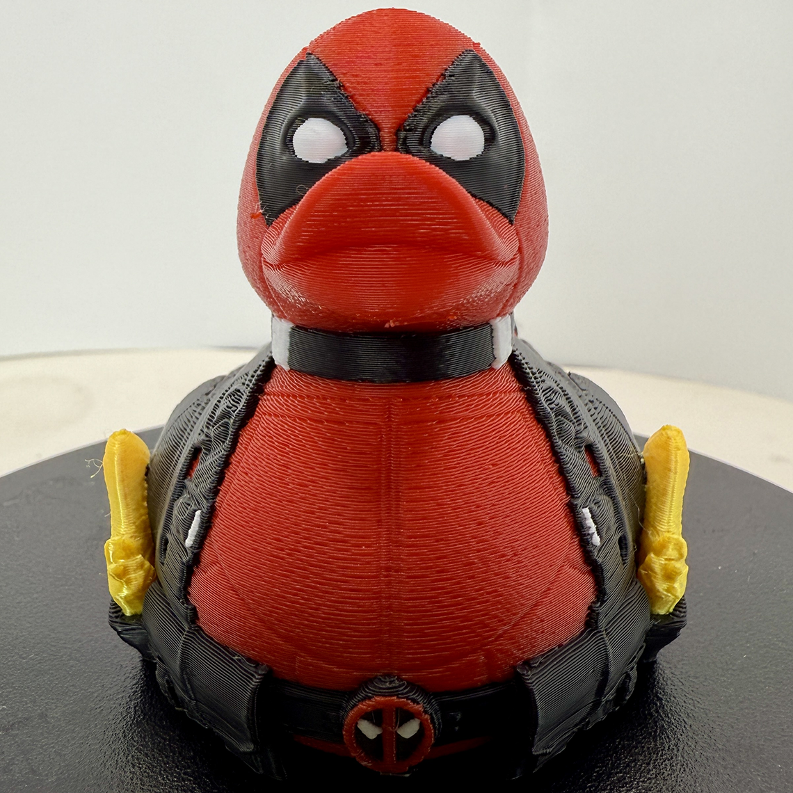 DeadpoolDuck 3D Printed Figure
