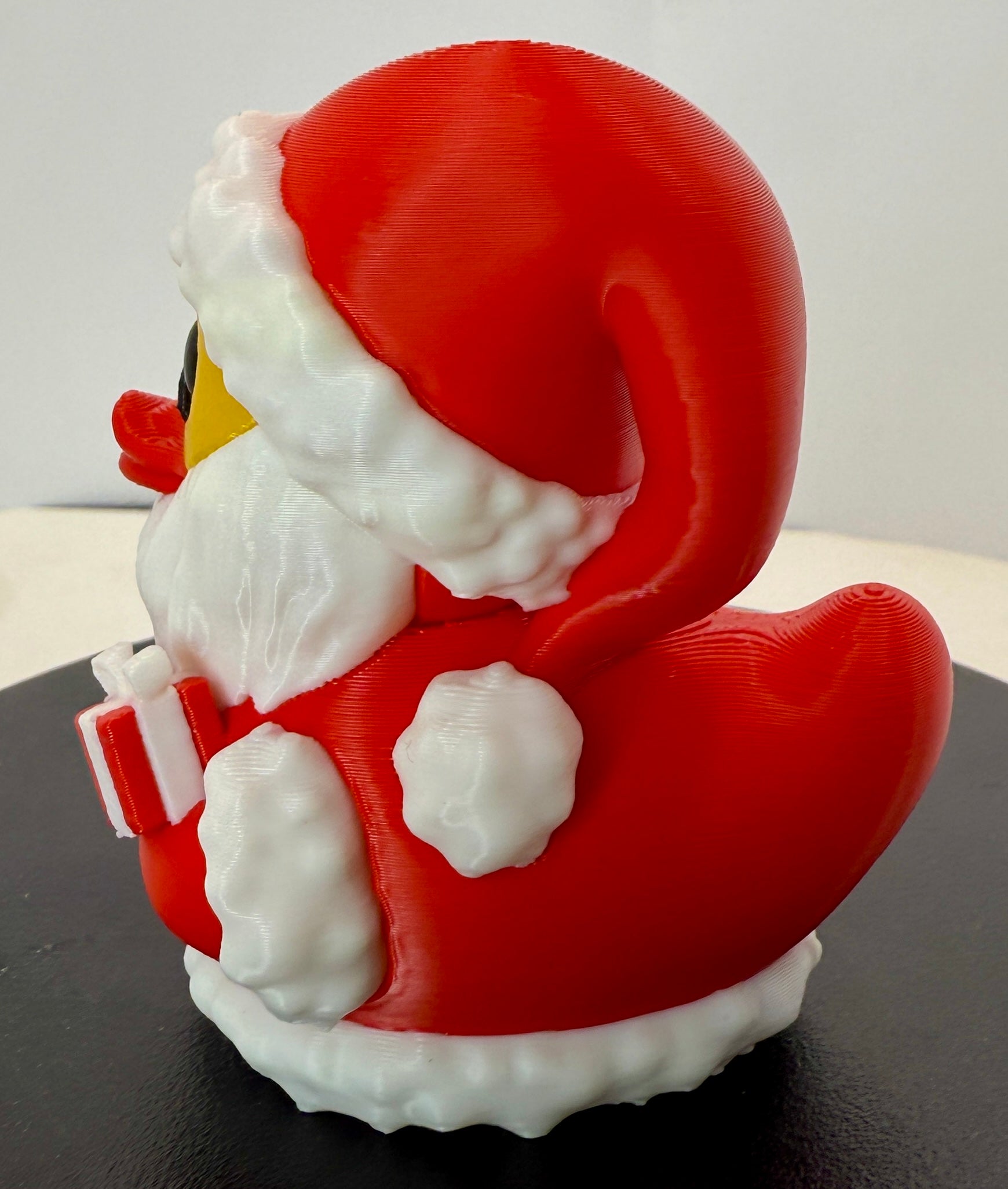 SantaDuck 3D Printed Figure