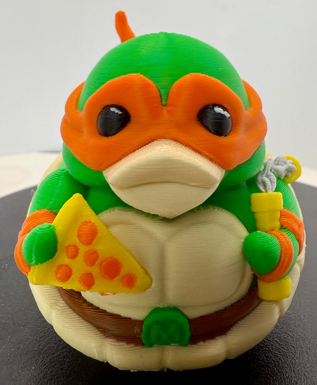 MichaelangeloDuck 3D Printed Figure