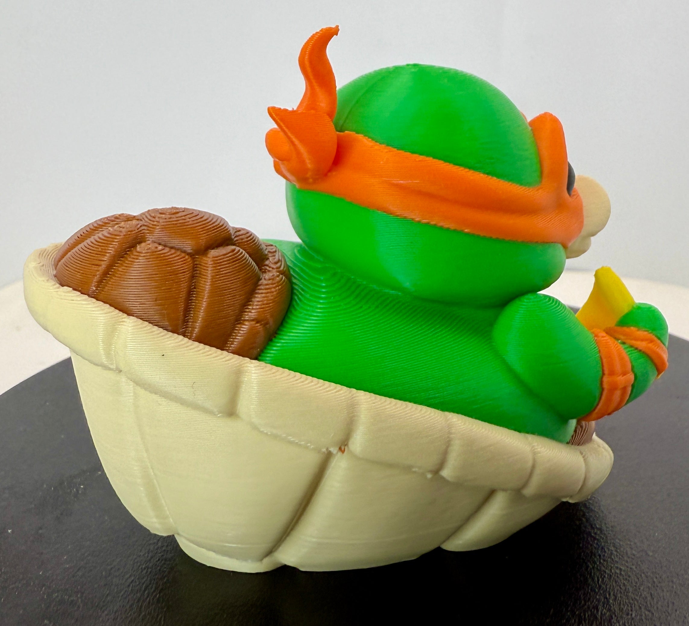 MichaelangeloDuck 3D Printed Figure