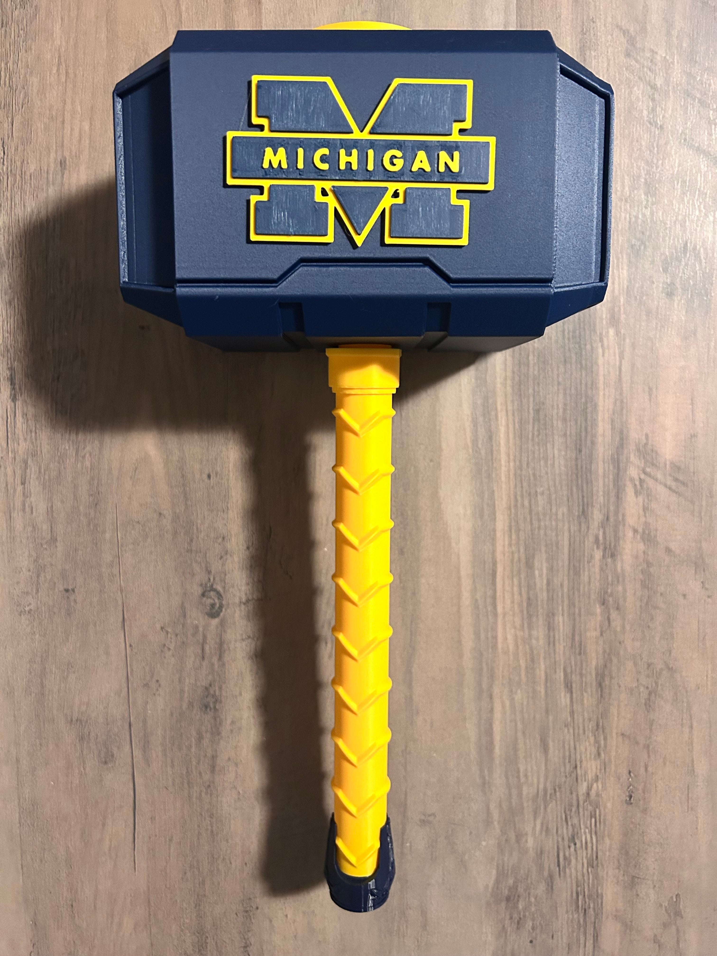 3D Printed Custom Made Thor Hammer Choose Your Design